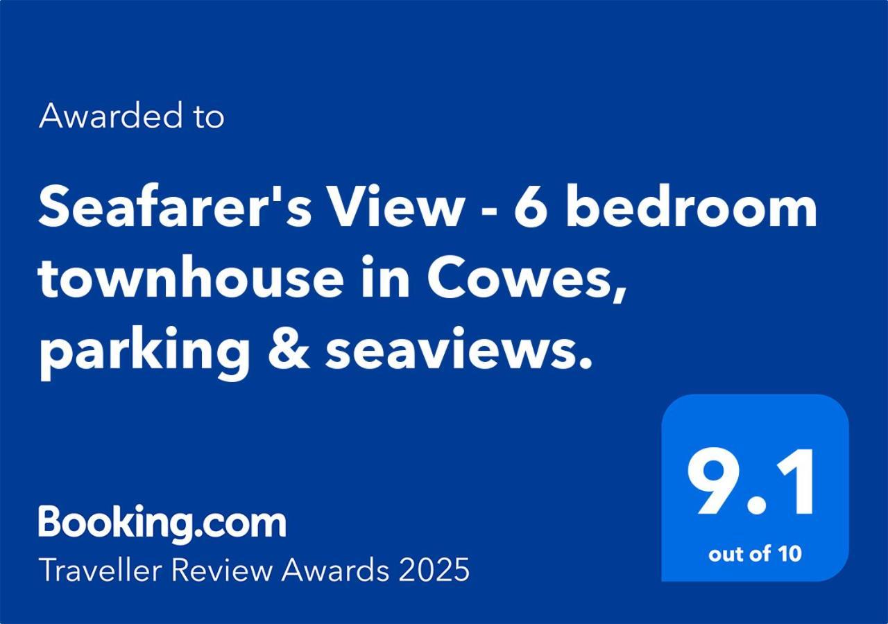 Seafarer'S View - 6 Bedroom Townhouse In Cowes, Parking & Seaviews. Cowes  Exteriér fotografie